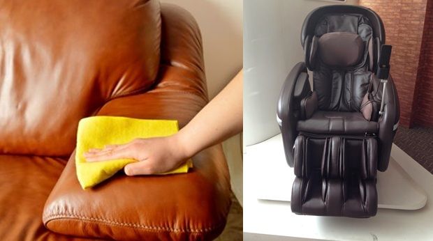 vệ sinh ghế massage