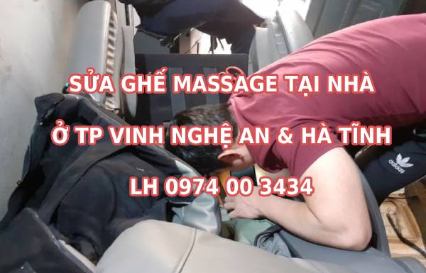 Sửa ghế massage tại Vinh