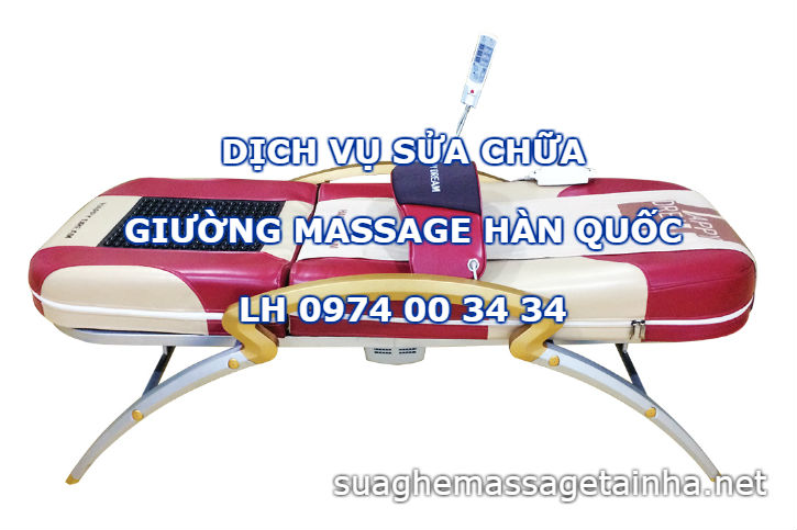 Sửa chữa giường massage Happy Dream All - 7000